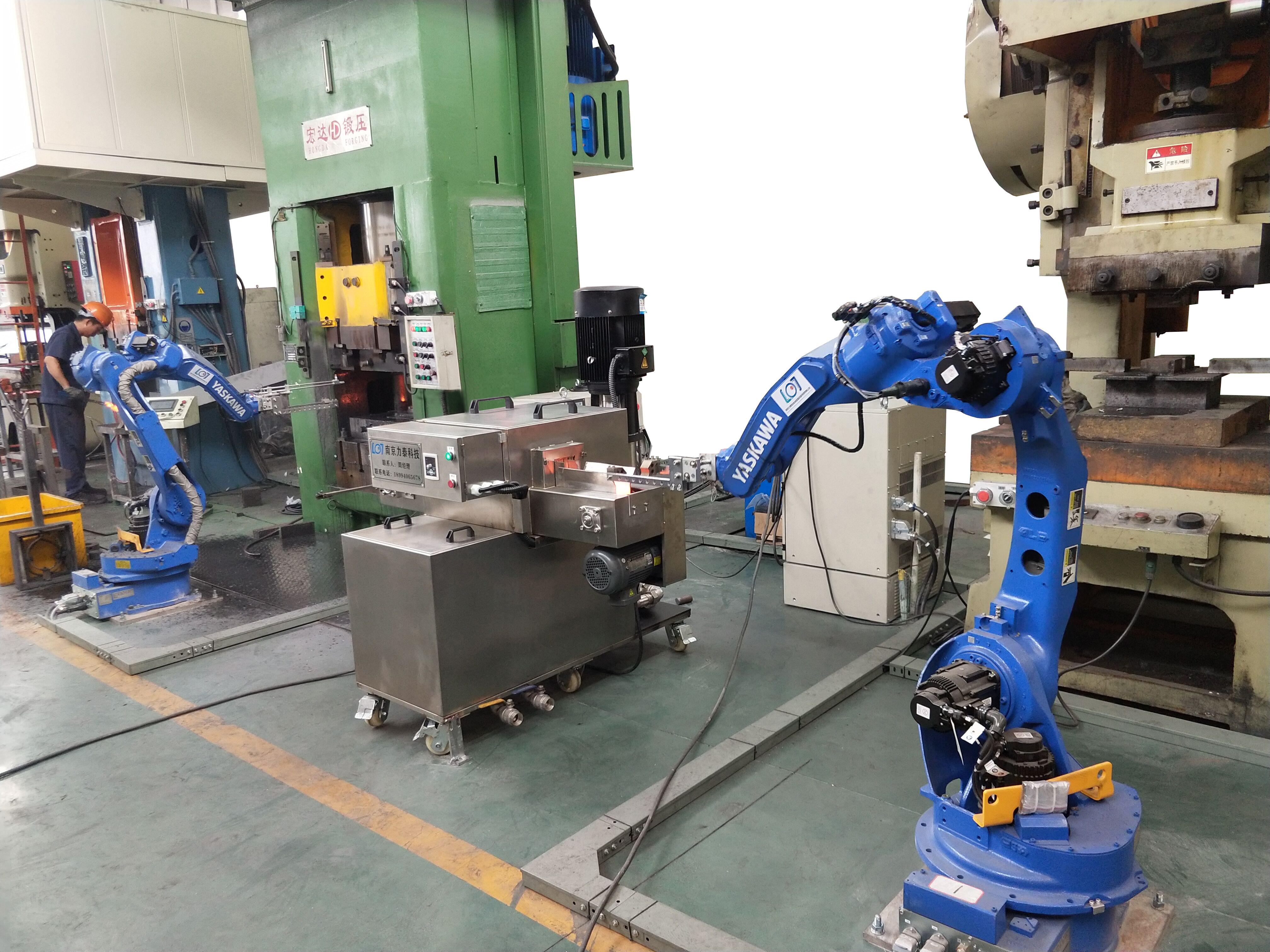 锻造厂自动化上下料机械手的功能与应用